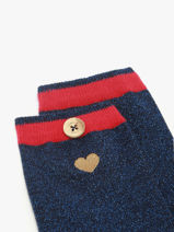 Sokken Cabaia Blauw socks women SEK-vue-porte